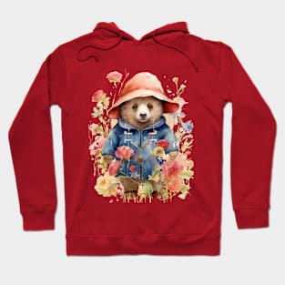 Paddington Bear with Flowers Hoodie